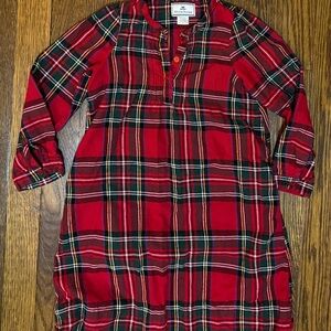 Petit Plum Size 4 Lightweight Flannel Nightgown